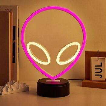 Manta Неоновые огни SNL86PK, 5W, 5V, подставка, многоцветный, основа из органического стекла, 2м кабель питания (SNL86PK)