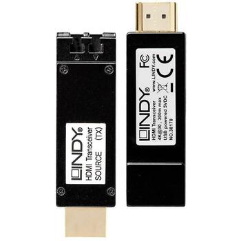 Lindy I/O удлинитель HDMI 38170 300м, 3840x2160p@60Hz, 10.2 Гбит/с, безпотерянные аудиоформаты (38170)