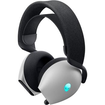 Dell Наушники Alienware Tri Mode AW725H 545-BBFV, 32Ω, Bluetooth 5.3, шумоподавление, RGB подсветка (545-BBFV)