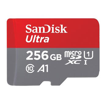 Карта памяти microSDXC 256GB с SD адаптером до 150MB/s A1 Class 10 UHS-I SDSQUAC-256G-GN6MA SanDisk (SDSQUAC-256G-GN6MA)