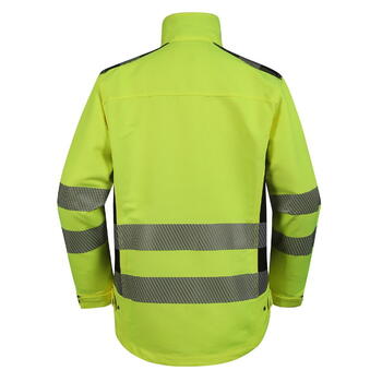 Pesso Hi-vis куртка DS135G_2XL, 0.43кг, CL2, желтая/черная, 88% полиэстер, 12% хлопок (DS135G_2XL)
