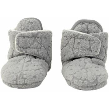 Lodger тапочки SL 629_6-12, 6-12M, 100% полиэстер, Velcro, нескользящая подошва, серый (SL 629_6-12)