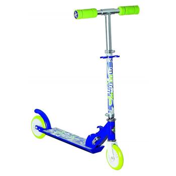 Muuwmi KiddyScooter Racing самокат AU 508, синий, складной, колеса 120mm, ABEC 5, 50kg, 58-78cm (AU 508)