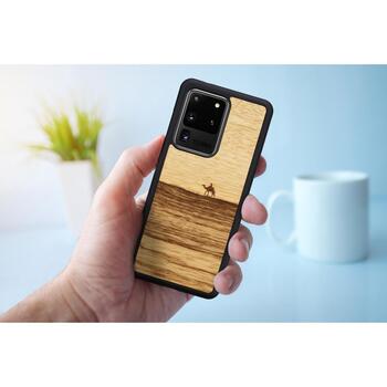Man&Wood чехол для Galaxy S20 Ultra M6717B, 6.9, совместим с Samsung Galaxy S20 Ultra, дерево, поликарбонат (M6717B)