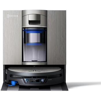 Ecovacs робот-пылесос DEEBOT X12S OmniCyclone, 27000 Па, 200 мин, 4000 мАч, 17.8 В, влажная и сухая уборка, серый (X12S OmniCyclone)