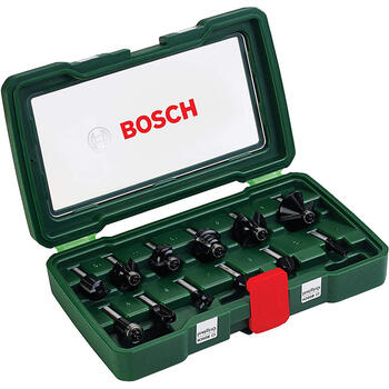 Frēžu komplekts 12-daļīgs 8 mm kāts 2607019466 BOSCH (2607019466)