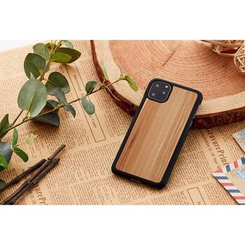 Man&Wood Чехол M8118B, 5.8'', коричневый, натуральное дерево, поликарбонат, Apple iPhone 11 Pro (M8118B)