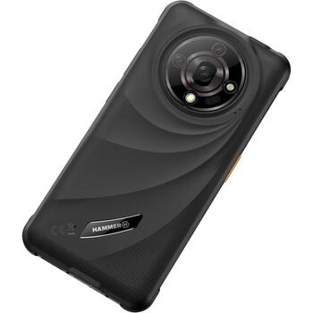 Hammer смартфон Iron 6 TEL001053, 6.56 дюйм IPS 1612x720, 8 ГБ ОЗУ, 256 ГБ, microSD, Dual SIM, 5G, 64 МП, Android 15, 6050 мАч (TEL001053)