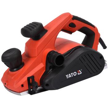 Yato электрический рубанок YT-82144, 1300W, 230-240V, 50Hz, 16000об/мин, 110мм, 0-3.5мм, 3м, IP20, II класс, эргономичный (YT-82144)
