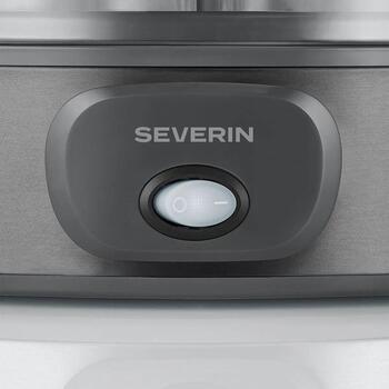 Severin JG 3510 10003510000, йогуртница, 18W, 1.05L, 7x150ml, темная нержавеющая сталь (10003510000)
