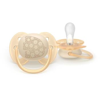 Philips Avent māneklītis Ultra soft DECO, 0-6M (2 gab) (SCF091/41)