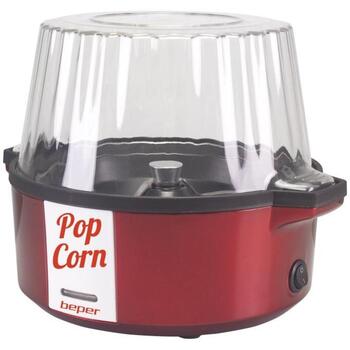 Beper Попкорн-машина P101CUD050, 700 W, 22 см, красный цвет, алюминий, пластик, в комплекте крышка-чаша, мерный стакан (P101CUD050)