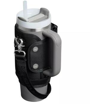 Stanley Сумка 2812444023 0,89L черная, 100% переработанный полиэстер, 3 кармана, карабин для ключей (2812444023)