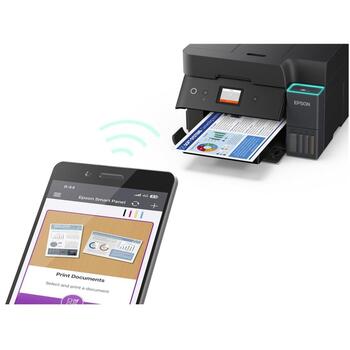 Epson Многофункциональный принтер EcoTank L6390 C11CL40405, 4-ink, A4, Wi-Fi, 1200 x 2400 dpi, ADF, Duplex (C11CL40405)