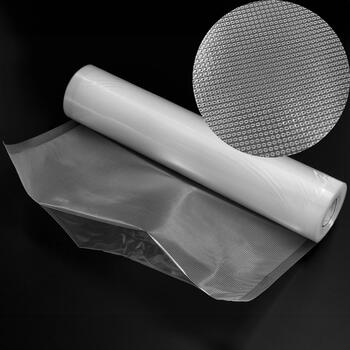 Browin 320637, gofrēta plēve vakuuma iepakošanai, 28x600 cm, PA/PE, 100/80 µm, -20°C līdz +100°C, pārtikai (320637)