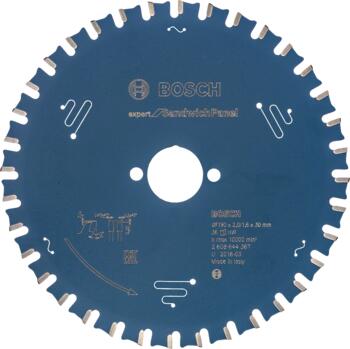 Ripzāģa disks SandwichPa 190 x 30 x 2.0/1.6 x 36, Rokas ripzāģiem RIPZĀĢA ASMENS EXPERT FOR SANDWICH PANEL, 2608644367, BOSCH (2608644367)