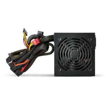 Zalman ZM500-LXII barošanas bloks, 500W, 85%, aktīvais PFC, ATX, 12cm ventilators, 6xSATA, 2xPCIe, 20+4pin, nemodulārs (ZM500-LXII)