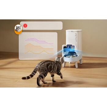 Petkit Gudrais mājdzīvnieku barotājs Yumshare SOLO 2, 3 L, 1-10 ēdienreizes dienā, 1-5 porcijas, Wi-Fi 2.4 & 5 GHz (Yumshare SOLO 2)