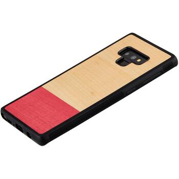 Man&Wood Чехол для смартфона M4445B, 79x164x12mm, 40g, натуральное дерево, поликарбонат, совместим с Samsung Galaxy Note9 (M4445B)