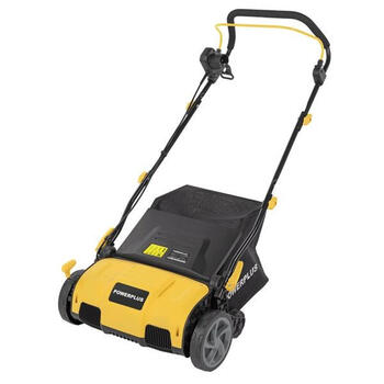 Скарификатор аэратор электрический 1600W 360mm травосборник 50L Желтый POWXG75160 Powerplus (POWXG75160)