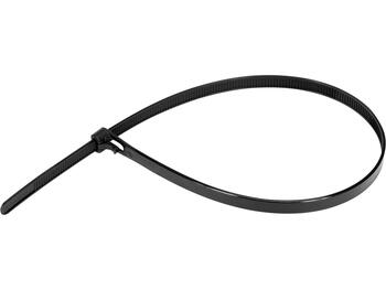 Yato savilcēji YT-70673, 7.6x200mm, 50gab, melni, neilona PA66 UL 94 V-2, UV izturīgi, 215-225°C, eļļas izturīgi (YT-70673)