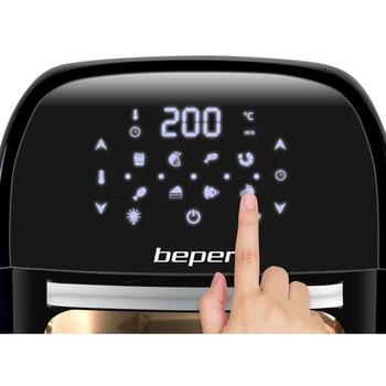 Beper Gaisa fritieris P101FRI012, 1800W, 12l, 8 programmas, nerūsējošais tērauds, plastmasa, 1 grozs (P101FRI012)