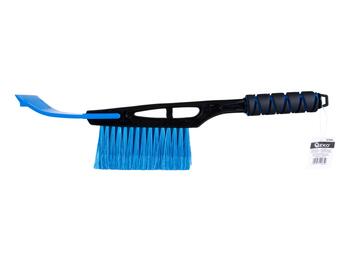 Sniega birste ar ledus skrāpi, 44 cm, izturīgs plastmasas materiāls, G73854, GEKO (G73854)