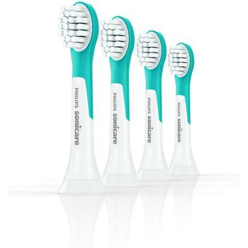 Philips Насадки для зубных щеток HX6034/90 4 шт., Мягкие щетинки, Синий/Белый, 62000 движений/мин, 3+ года (HX6034/90)