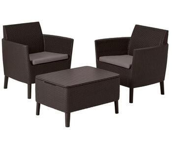 Dārza mēbeļu komplekts Salemo Balcony Set brūns 29205935599 KETER (29205935599)