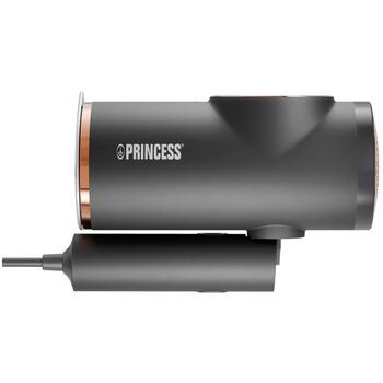 Princess Tvaika gludeklis 332890 Dual 01.332890.01.001, 1300 W, 0.1 L, rokas, 30 s, 1.9 m, melns (01.332890.01.001)