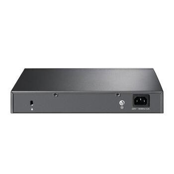 TP-Link TL-SG3210 сетевой коммутатор L2 Easy-Managed 8× Gigabit RJ45 2× SFP VLAN QoS IGMP Snooping чёрный (TL-SG3210)