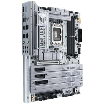 Asus Dēlis TUF GAMING Z890-PRO WIFI, LGA 1851, DDR5, 192 GB, 4 DIMM, 4 M.2, 4 SATA III, 2.5 Gb Ethernet, Wi-Fi 7, 7.1 audio (TUF GAMING Z890-PRO WIFI)