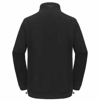 Pesso Флисовая куртка FMJN-2XL, 2XL, черная, 100% полиэстер, 300 г/м², молния, 3 кармана, дышащая, ветрозащитная (FMJN-2XL)