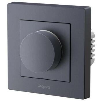 Aqara умный выключатель света KD-R01D-G, 220-240VAC, 50/60Hz, Bluetooth/ZigBee, 86 × 86 × 55.45 мм, серый (KD-R01D-G)