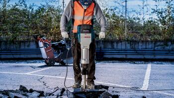Asfalta kalts, 500x125 1 1/8 turētājs, Smalcinātājiem PRO HEX 28 ASFALTA KALTS, 1618601011, BOSCH (1618601011)