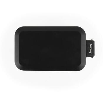 Beldray Мусорное ведро с педалью LA041173BLKPEU7, 5л, черный, 1 отсек, железо, крышка, педаль (LA041173BLKPEU7)