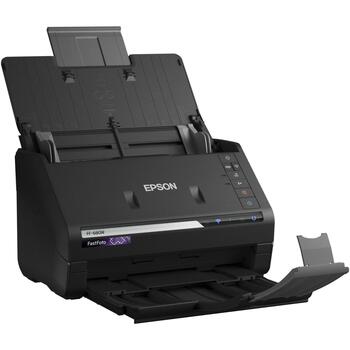 Epson Dokumentu skeneris FastFoto FF-680W B11B237401, 216 x 910 mm, 600 x 600 DPI, 100 loksnes, bezvadu, divpusēja skenēšana (B11B237401)
