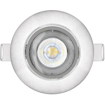 Emos LED прожектор SIMMI ZD3221, 5 W, 450 lm, 230 V, 35 mA, 110°, 3000 K, IP20, алюминий, полированный никель (ZD3221)