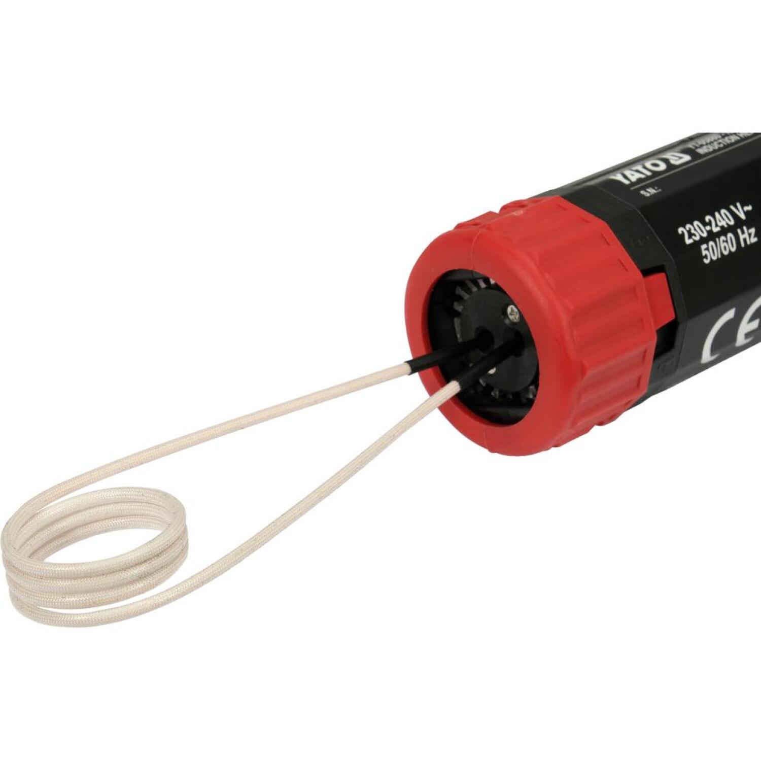 Yato портативный индукционный нагреватель YT-05880, 1000W, 230-240V, 50/60Hz, IP20, класс I, 9 шт, блокировка (YT-05880)