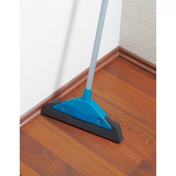 Leifheit Soft&Easy 1055243, porolona grīdas birste, 34cm, teleskopisks kāts 75-130cm (1055243)