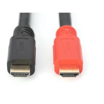 Digitus HDMI кабель с усилителем сигнала DB-330118-100-S, 10 м, активный кабель, поддержка 4K30Hz (DB-330118-100-S)