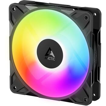 Arctic Datora ventilators P12 Pro Reverse A-RGB - 3 iepakojums ACFAN00333A, 120mm, 124m³/h, 3000RPM, FDB, 3 ventilatori (ACFAN00333A)