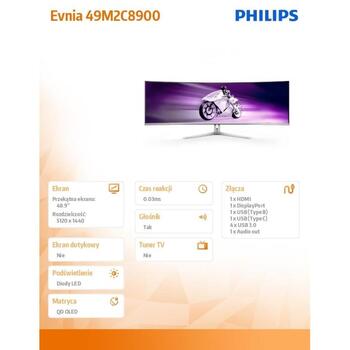 Philips monitors 49M2C8900/00, 48.9