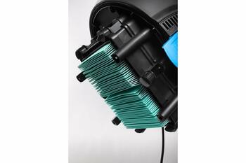 Profesionālais putekļu sūcējs ar automātisko filtra tīrīšanu, HT2E410, 2000 W, 30 L, HEPA filtrs, bezvadu tālvadība (HT2E410)