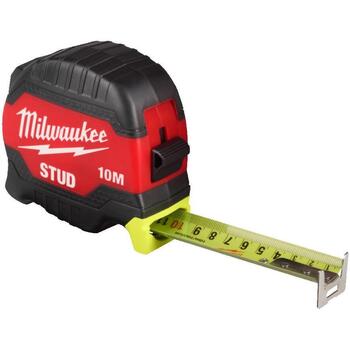 Milwaukee STUD 4932498767 рулетка, 10м/33мм, 4.3м, EXO360, АБС, метрическая (4932498767)