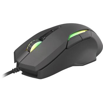 Genesis spēļu pele Xenon 220 NMG-1572, 6400dpi, 7 pogas, ergonomisks, RGB apgaismojums, USB-A (NMG-1572)