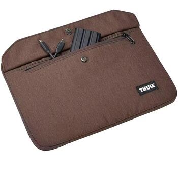Thule Чехол Lithos для MacBook Pro 14'' 3205457, 14'', 1 отделение, 1 передний карман, Полиэстер, Нюансированный коричневый (3205457)