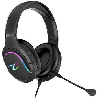 Subsonic Наушники SA5684, 1.5m + 2m, RGB LED подсветка, совместимы с PS5 / Xbox / Switch / PC (SA5684)