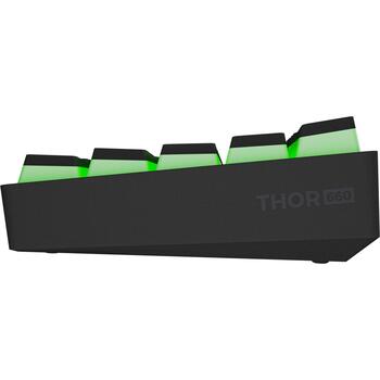 Genesis THOR 660 G2 игровая клавиатура, NKG-1916, 2.4GHz, Bluetooth, USB-C, 61 клавиша, RGB, линейный, черный (NKG-1916)