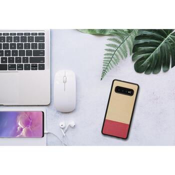 Man&Wood чехол для смартфона M6245B, 6.1, совместим с Samsung Galaxy S10, натуральное дерево, поликарбонат (M6245B)
